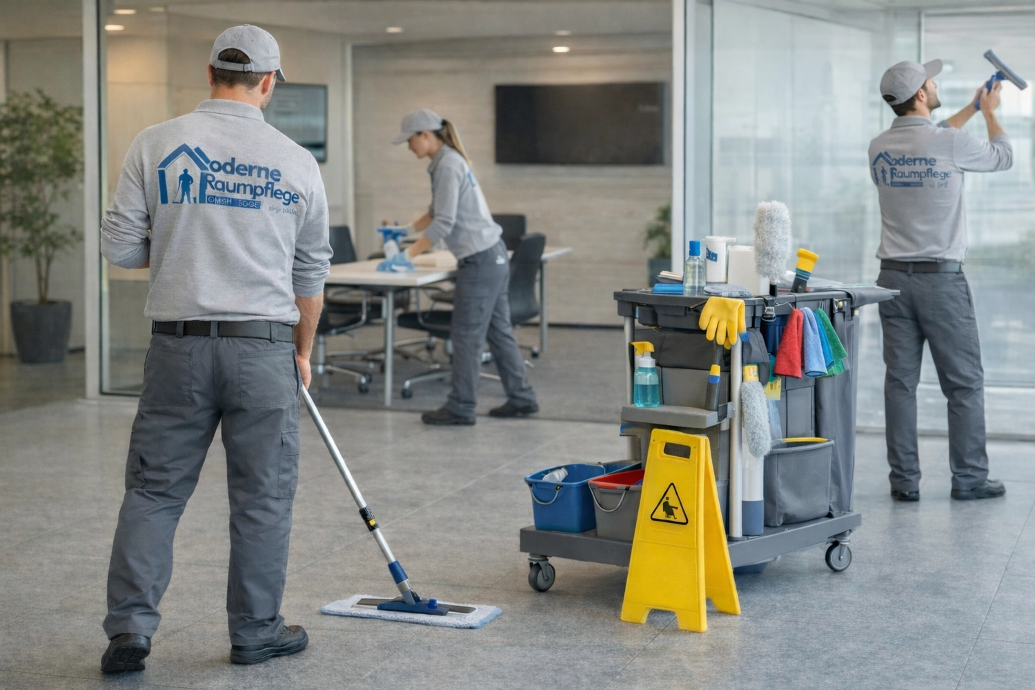 Moderne Raumpflege GmbH Boge - Gebäudereinigung – ein professionelles Team für gewerbliche Reinigungsdienstleistungen
